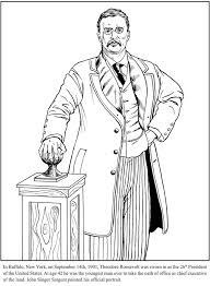 Check out images of the current or past oval office decor , and let their imaginations run wild as they decorate what it would look like if they were president. Theodore Roosevelt Coloring Pages Coloring Home