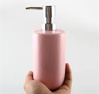 Distributore di sapone Dispenser di sapone rosa for lozione shampoo sapone  liquido bottiglia di sapone in ceramica con pompa for bagno cucina hotel ...