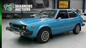 Image result for Nice Blue 1977 Honda