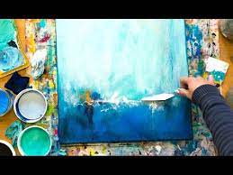 Videobeschreibung abstrakte malerei, acryl malen lernen, für anfänger, techniken wie du ein abstraktes bild malen kannst? Abstraktes Bild In Acryl Mit Struktur Spachtel Anleitung Fur Anfanger Youtube