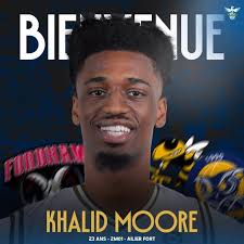 L'ailier-fort américain Khalid Moore signe à Saint-Quentin