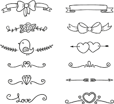 Nuestros cuadernos especiales de lectoescritura están diseñados para facilitar. Download Decorative Lines Png Decoracion De Hojas De Cuaderno Png Image With No Background Pngkey Com