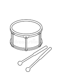 Coloring is essential to the overall development of a child. Drum Toys Black And White Lineart Drawing Illustration Hand Drawn Coloring Pages Lineart Illustration In Black And White Stock Illustration Illustration Of Hand Draw 174996957