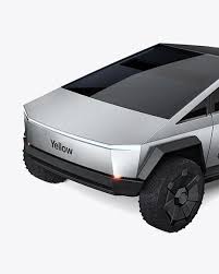 2018 nissan pathfinder car pickup truck sport utility vehicle, black cool bmw car png. Electric Pickup Truck Mockup Left Half Sid View In Vehicle Mockups On Yellow Images Object Mockups