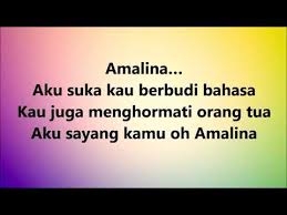 ★ download mp3 amalina gratis, ada 20 daftar lagu sia yang bisa anda download. Fast Download Amalina Lyrics Mp3 Mp4 Youtube Jambangan Mp3