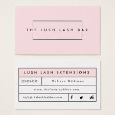 Personalise to your own liking, suitable for any profession. Minimal Modern Eyelash Brows Business Business Card Zazzle Com Zazzle Business Cards Cute Business Cards Business Cards Creative