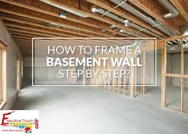 Installing a bathroom in a basement costs more than installing a bathroom above ground. How To Frame A Basement Wall Step By Step Et Painters