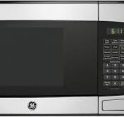 GE® 1.1 Cu. Ft. Stainless Steel Countertop Microwave