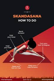 Skandasana Side Lunge Pose Steps Benefits Pose Yoga Yoga Debutant Posture De Yoga
