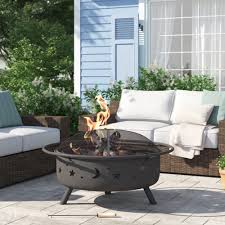 It is economic of space and can fit everywhere, which is a huge benefit when you go camping, for example. Arlmont Co Gustafson 23 H X 42 W Steel Wood Burning Outdoor Fire Pit Reviews Wayfair