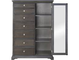 The art van furniture shoppers will find bedroom sets that furnish the entire room with integral pieces like beds, dressers, armoires, and vanities in coordinating colors and styles. Orleans Grey Gentlemen S Chest Art Van Mattress Furniture Dresser Storage Van Home