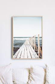 Coastal Summer Art Print Set Of 6 Beach Wall Art Summer Etsy Beach Wall Art Beach House Artwork Coastal Farmhouse Decor