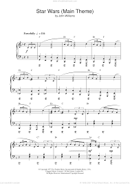 Title star wars main theme (from star wars) (5) cantina band (from star wars episode iv: Williams Star Wars Main Theme Sheet Music For Piano Solo V3