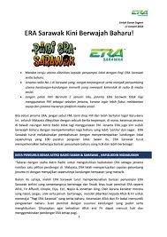 Kalau ada yang kurang lengkap, silakan beri tahu kami di kolom komentar ya. Era Sarawak New Uplift Astro Radio