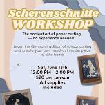 Scherenschnitte Paper Cutting Workshop — Beginner Friendly!