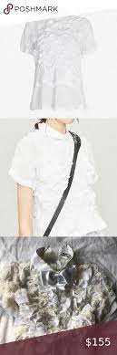 Noir Kei Ninomiya Comme Des Garcons Collar T Shirt In 2020 Collar Tshirt Clothes Design Fashion Tips