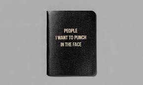 People I Want To Punch In The Face Book People I Want To Punch In The Face Notebook Punch In The Face Elephant Gifts White Elephant Gifts