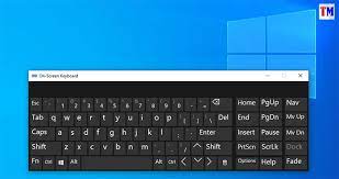 Ketika anda ingin berganti baris, silahkan menekan tombol shift dan tekan tombol enter, kemudian lepaskan tombol shift. 6 Cara Menampilkan Atau Membuka On Screen Keyboard Di Windows 10