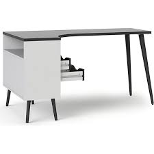 Eckschreibtisch Napoli Burotisch Computertisch Arbeitstisch Schwarz Weiss Gunstig Online Kaufen Plus De Burotisch Eckschreibtisch Arbeitstisch