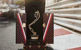 Everyone gets a trophy which is the shape of the circuit. Louis Vuitton S Formula 1 Grand Prix De Monaco Trophy Case