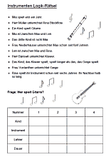 Differenziertes daz material für die individuelle sprachförderung. Logik Ratsel Logicals Fur Kinder Losen