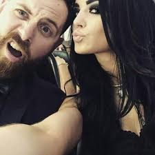 WWE Diva Paige (Saraya-Jade Bevis) and her boyfriend Kevin Skaff