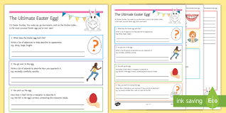 The Ultimate Easter Egg Activity Sheet Easter Egg Adjective Adverb Superlative Simile English Teaching Resources Easter Egg Activities Activity Sheets