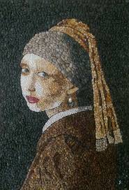 Inci Kupeli Kiz Girl With The Pearl Earring By Munteha Tuga 40cm X 60cm Gallerymak Sanat Ig Sanat Resim Joha Sanat Studyolari Mozaic Sanati Sanatcilar