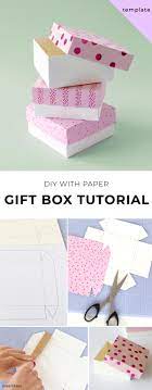 Go with your own paper colors to give amazing variations to your gift boxes. How To Make A Paper Gift Box Template Papershape