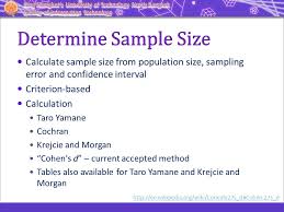 Margin of error (me) calculator, formulas & examples. Population And Sampling Ppt Video Online Download