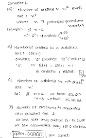 Maximum Number Of Electrons In A Subshell Or An Atom Is Determined By The Formula