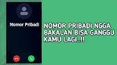 Selain melalui hp, kalian juga bisa mencoba cara cek nomor im3 dengan menggunakan modem. Cara Mengetahui No Pribadi Yang Menelpon Ke Hp Kita No Private Youtube