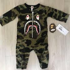 A bathing ape milo shark full zip hoody grey. Bathing Ape Baby Clothes Cheap Online