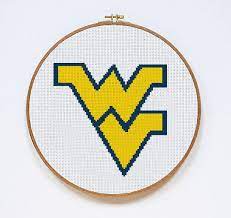 A wide variety of counted cross stitch patterns options are available to you, such as subjects, material, and use. West Virginia University Mountaineers Cross Stitch Pattern Pdf Download Cross Stitch Patterns Cross Stitch Stitch Patterns