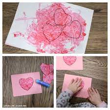 3 pages of 44 stickers (print on 8 1/2 x 11 label) 4 coloring sheets for kids (you can also add stickers) 1 valentine's day puzzle for kids (print on. Toddler Valentines Day Cards Red Ted Art Make Crafting With Kids Easy Fun
