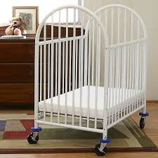 Arched Metal Mini Portable Crib Walmart Com Portable Crib Cribs Mini Crib