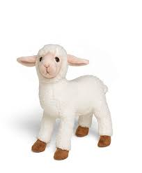 Hansa Stuffed Lamb Brooks Brothers Plush Animals Animals Lamb