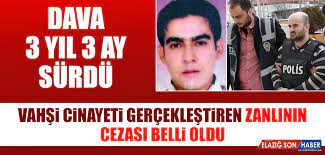 Olay, dün sabah ilçeye bağlı üçocak beldesi kutludüğün mahallesinde bir evde meydana geldi. Vahsi Cinayeti Gerceklestiren Zanlinin Cezasi Belli Oldu Elazig Son Haber Elazig Haber Elazig Son Dakika Haberleri