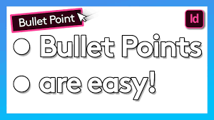 (different font families and font styles contain different glyphs.) How To Add Bullet Points In Indesign Adobe Tutorial Youtube