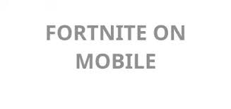 Fortnite mobile is the full game you know and love from pc and consoles, with the same weapons, the same map and an identical update schedule. Download And Install Mobile Fortnite From The Epic Store For Android