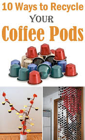 10 Ways To Recycle Your Coffee Pods Coffee Pods Crafts Recycle Coffee Pods Coffee Pods Art