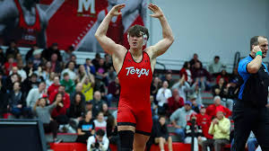 Branson John Gets Top-10 Upset Win in Terps Dual Against No. 2 Ohio State