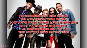 Cause i've only ever known the kind of love that leaves you bodied and. Backstreet Boys Don T Go Breaking My Heart With Lyrics Youtube