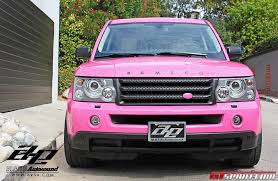 pink wrap range rover sport by al ed s gtspirit pink wrap range rover sport by al ed