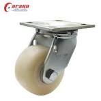4/5/6/8 Inch White Nylon Casters Heavy Industrial Swivel Top ...