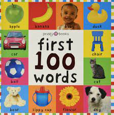 Most babies learn nouns, or names of people, places, and things first. Amazon Com First 100 Words Bright Baby 9780312495411 Priddy Roger Books