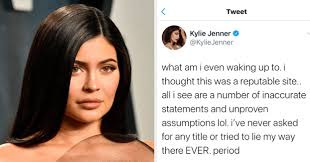 Forbes Accused Kylie Jenner Of Lying About Her Net Worth And Took Away Her " Billionaire" Title