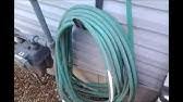These flex hoses are extremely flexible: Flexh20 And Aquajoe Lightweight Hoses Thoughts Youtube