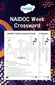 Your Students Can Use This Crossword Puzzle To Consolidate Their Understanding Of Different Concepts Re Naidoc Week Naidoc Week Activities Aboriginal Education
