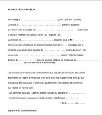 Exemple de lettre de relance de candidature. Modele De Lettre De Soumission Dans Les Marches Marocains Outils Livres Exercices Et Videos Modeles De Lettres Soumission Lettre A